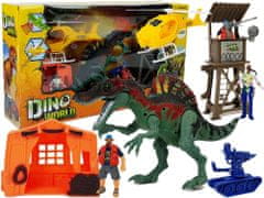 shumee Dinosaur World Figure Set Pulpit Helicopter Stan Sound