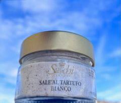 Sacchi Tartufi Jemná mořská sůl s drahocenným bílým lanýžem, 120 g