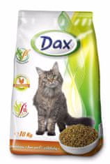 DAX Cat granule drůbeží se zeleninou 10 kg