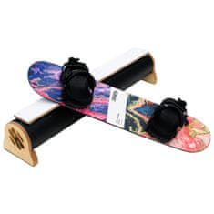 Switch Boards Jibbing Board 95cm Abstract + Vázání + Překážka pro deti - jibbingowa deska jako snowboardu pro učení triků na trampolíně nebo na překážce, snowboardové doplňky