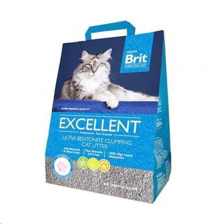 Brit Fresh for Cats Excellent Ultra Bentonite, stelivo, 10 kg