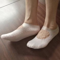 Northix Hydratační ponožky s gelem - velikost 38-41 