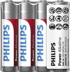 Philips Baterie LR03P4F/10 Alkalické AAA 4ks