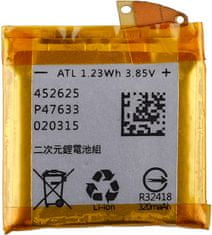 YUNIQUE GREEN-CLEAN Náhradní baterie kompatibilní s ASUS ZenWatch 3 (WI503Q) Smartwatch C11N1609 s Tool Kit