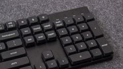 Keychron Low Profile Double Shot PBT Keycap Set, klávesnice pro nízkoprofilovou klávesnici černá