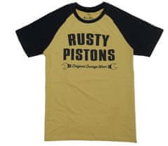 Rusty Pistons Tričko RPTSM83 Burney beige/blue triko vel. XL