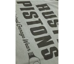 Rusty Pistons Tričko RPTSM84 Burney grey/black triko vel. S