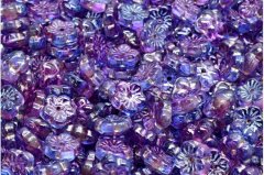 Kraftika 24 ks crystal alaska růžová modrá purpurová růžová patina