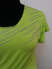 Reverie - omamně zelenkavé tričko s řasením