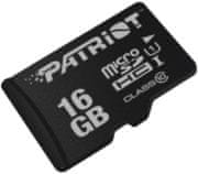 Patriot Paměťová karta microSDHC 16GB Class10