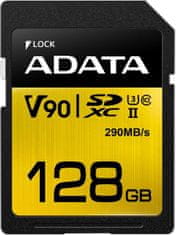 Adata SDXC 128GB UHS-II U3 (290 260MB)