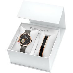 Pierre Lannier Dárkový set hodinky Automatic + náramek 352K739