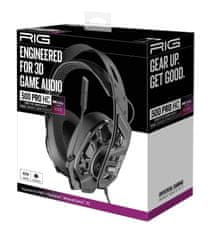 Nacon RIG 500 PRO HA GEN2,herní headset pro PS4/PS5/XBX/XB1/SWITCH/PC, černá