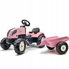 Falk FALK Traktor Country Star Pink pro pedály + tlačítka