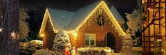 Another-Label Padající Sníh Led Meteor Osvětlení Stromku 3D Led Závěs Led Rampouchy Zimní Vánoční Osvětlení Vánoce 