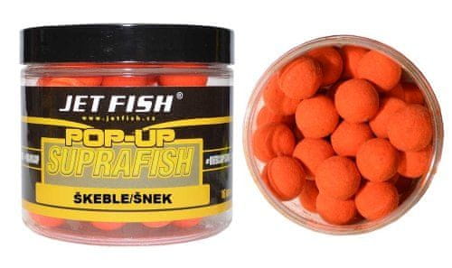 Jet Fish Boilies Supra Fish Pop - Up - Škeble / Šnek