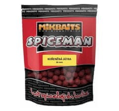 Mikbaits Boilies Spiceman - Kořeněná játra - 1 kg