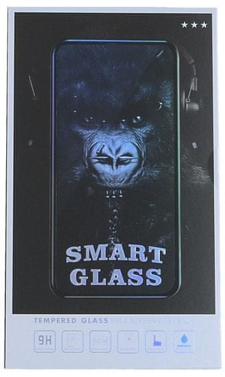 SmartGlass Tvrzené sklo na iPhone 14 Full Cover černé 85160