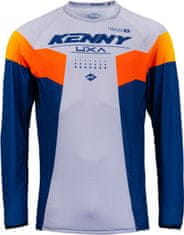 Kenny dres TITANIUM 23 žluto-modro-oranžovo-šedý 3XL