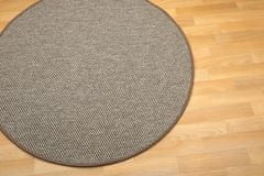 Vopi Kusový koberec Nature světle béžový kruh 57x57 (průměr) kruh