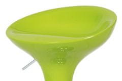 Autronic Barová židle Barová židle, limetkový plast, chromová podnož, výškově nastavitelná (AUB-9002 LIM)