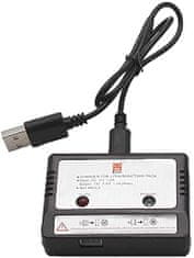YUNIQUE GREEN-CLEAN 1 ks originální USB nabíječka pro 7.4V 1800mAh lithiová baterie pro MJX B5W Bug 5W RC Drone