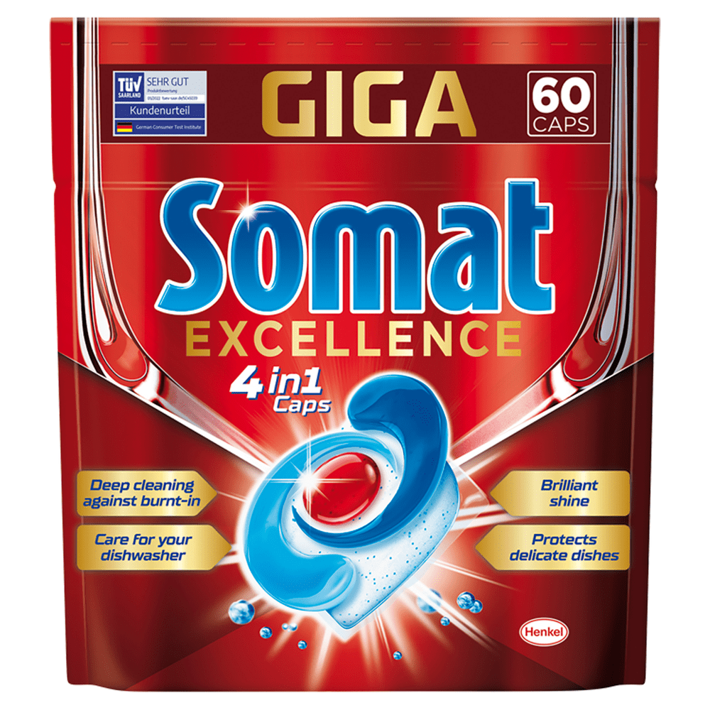 Somat Excellence kapsle do myčky 60 ks
