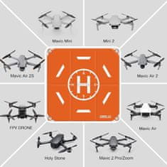 YUNIQUE GREEN-CLEAN Drone přistávací plocha, 50cm (19") přenosný univerzální skládací rychlý helipad přistávací podložka pro DJI Air 2S / Mavic 2 / FIMI X8SE / DJI FPV DRONE