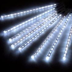 BEMI INVEST Světelné LED rampouchy 30 cm "Padající sníh" 8ks studená bílá