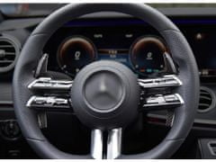Escape6 karbonová pádla pod volant pro Mercedes Benz modely 2021+, barva: černý karbon