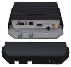Mikrotik RouterBOARD LtAP LTE kit, Wi-Fi 2,4 GHz b/g/n, 2/3/4G (LTE) modem, 2,5 dBi, 3x SIM slot, GPS, LAN, L4