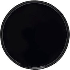 Costa Nova Talíř dezertní Laguna 16 cm, černý, vyvýšený okraj, 6x