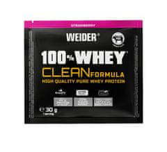Weider 100% Whey Clean Formula 30 g, syrovátkový koncentrát špičkové kvality, Čokoláda