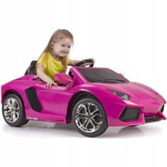 Feber Elektromobil Lamborghini Aventador Pink