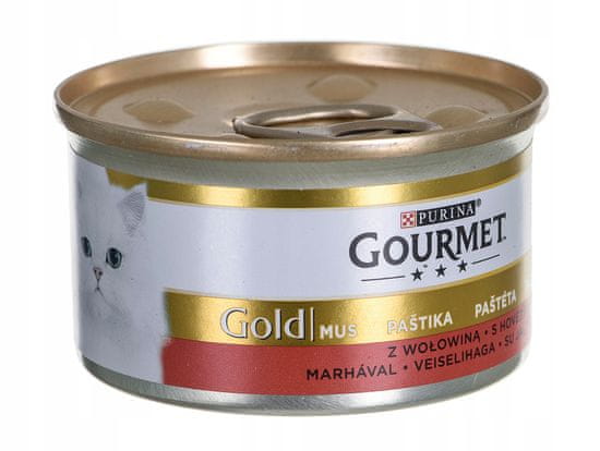 Gourmet Gold hovězí mousse 85g