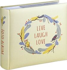 Tradag LIVE, LAUGH, LOVE fotoalbum zasouvací BB-200 10x15