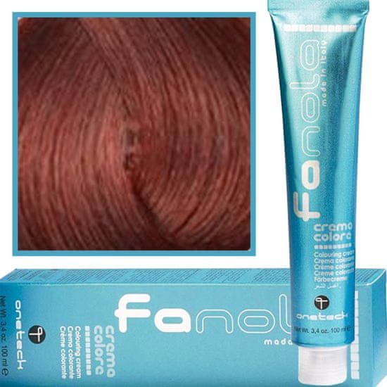 Fanola Crema Colore barva na vlasy 100ml poskytuje ochranu a dlouhotrvající účinek 1.0