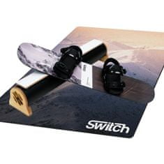 Switch Boards Jibbing Board 110cm PRO + Vázání + Překážka + Podložka - jibbingowa deska jako snowboardu pro učení triků na trampolíně nebo na překážce