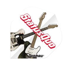 Winmau Letky Rock Legends - Status Quo - White Guitars - W6905.244