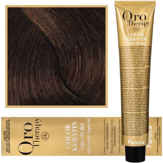 Fanola Oro Therapy Color Keratin Oro Puro 100ml barva na vlasy bez amoniaku Blue