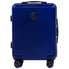 Wings Kabinový kufr 100% Policarbon S, modrý