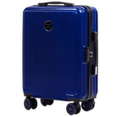 Wings Kabinový kufr 100% Policarbon S, modrý