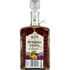 Polmos Bielsko-Biała Švestkový likér 0,5 l | Beskidzka Karafka Śliwka | 500 ml | 24 % alkoholu