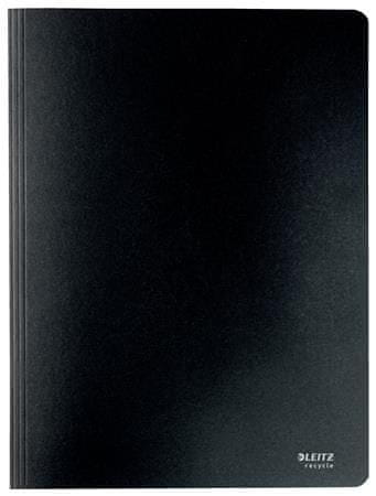 Leitz Desky s rychlovazačem "Recycle", černá, A4, karton, 39040095