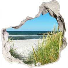 Wallmuralia Nálepka fototapeta 3D výhled Mořské duny 100x100 cm