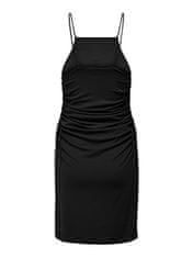 Jacqueline de Yong Dámské šaty JDYFARAH Slim Fit 15275038 Black (Velikost L)