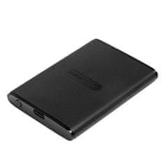 ESD270C 250GB USB 3.1 Gen2 (USB-C) Externí SSD disk (3D TLC), 520MB/R, 460MB/W, kompaktní rozměry, černý