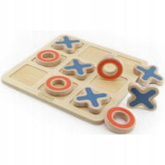 Masterkidz Masterkidz Tic-Tac-Toe dřevěná hra pro děti