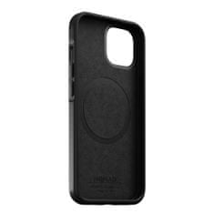 Nomad Modern Leather kryt s MagSafe pro iPhone 14, černý Černá