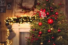 nabbi Vánoční stromek Christee 1 180 cm - zelená/bílá
